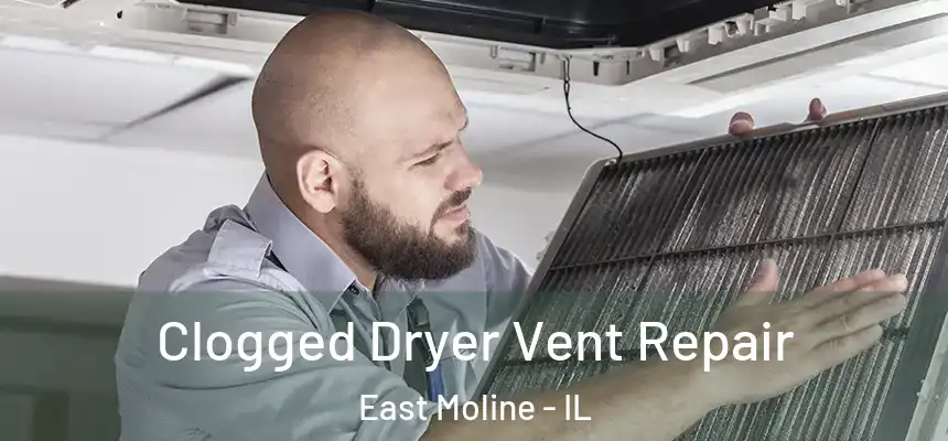  Clogged Dryer Vent Repair East Moline - IL